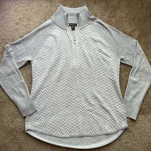 Eddie Bauer Women's Quarter Zip Sweater